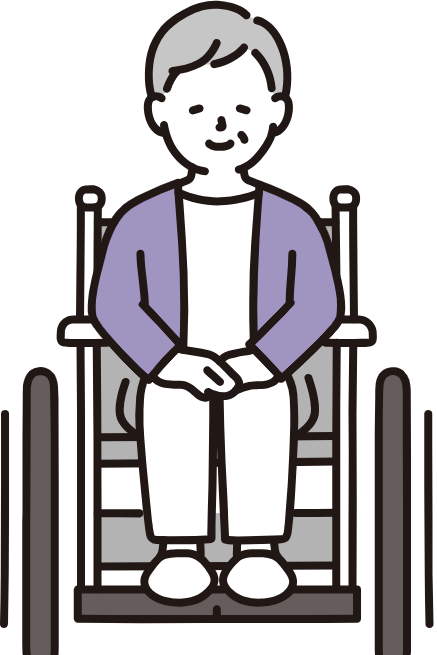 車いすの女性｜埼玉の社労士は福田社会保険労務士事務所