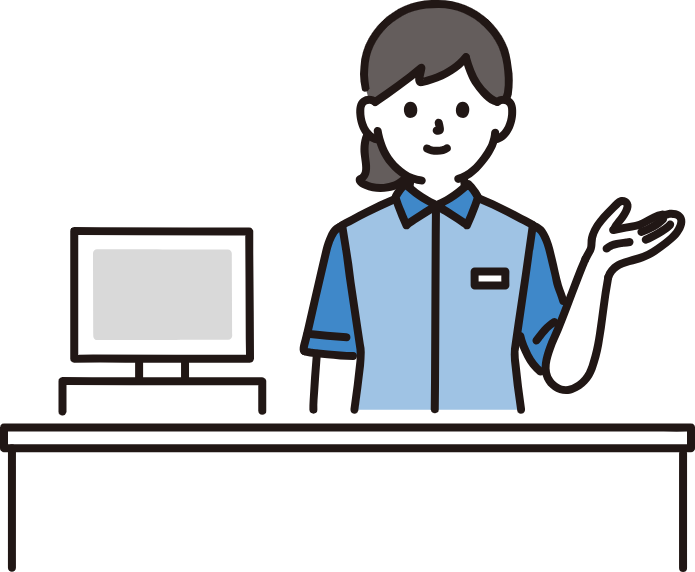 スーパーの女性店員｜埼玉の社労士は福田社会保険労務士事務所